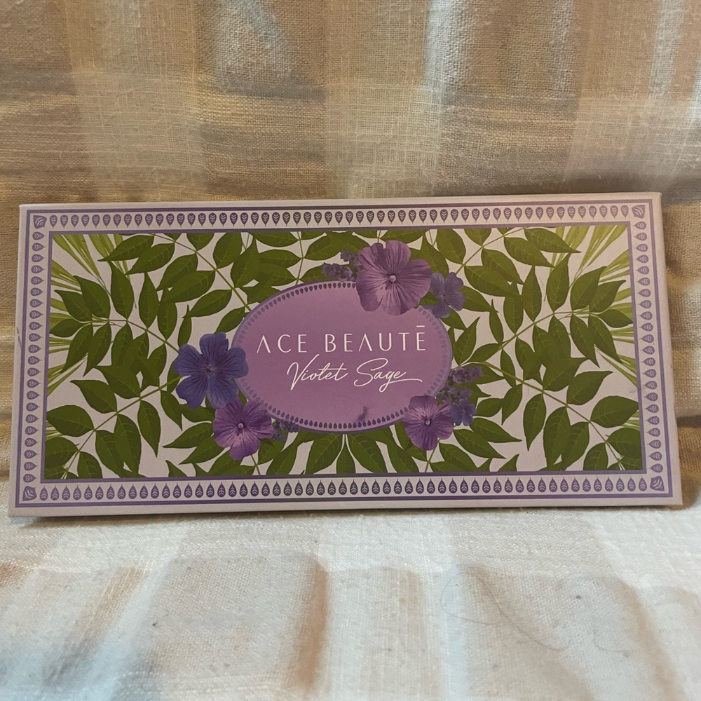 Ace Beaute Violet Sage Palette-LIMITED EDITION, SOLD OUT-BRAND NEW
